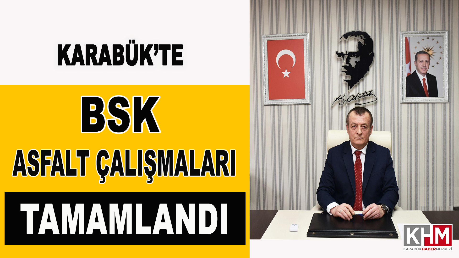 BSK Asfalt çalışmaları tamamlandı