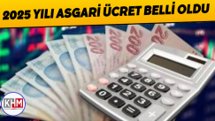 2025 YILI ASGARİ ÜCRET BELLİ OLDU!