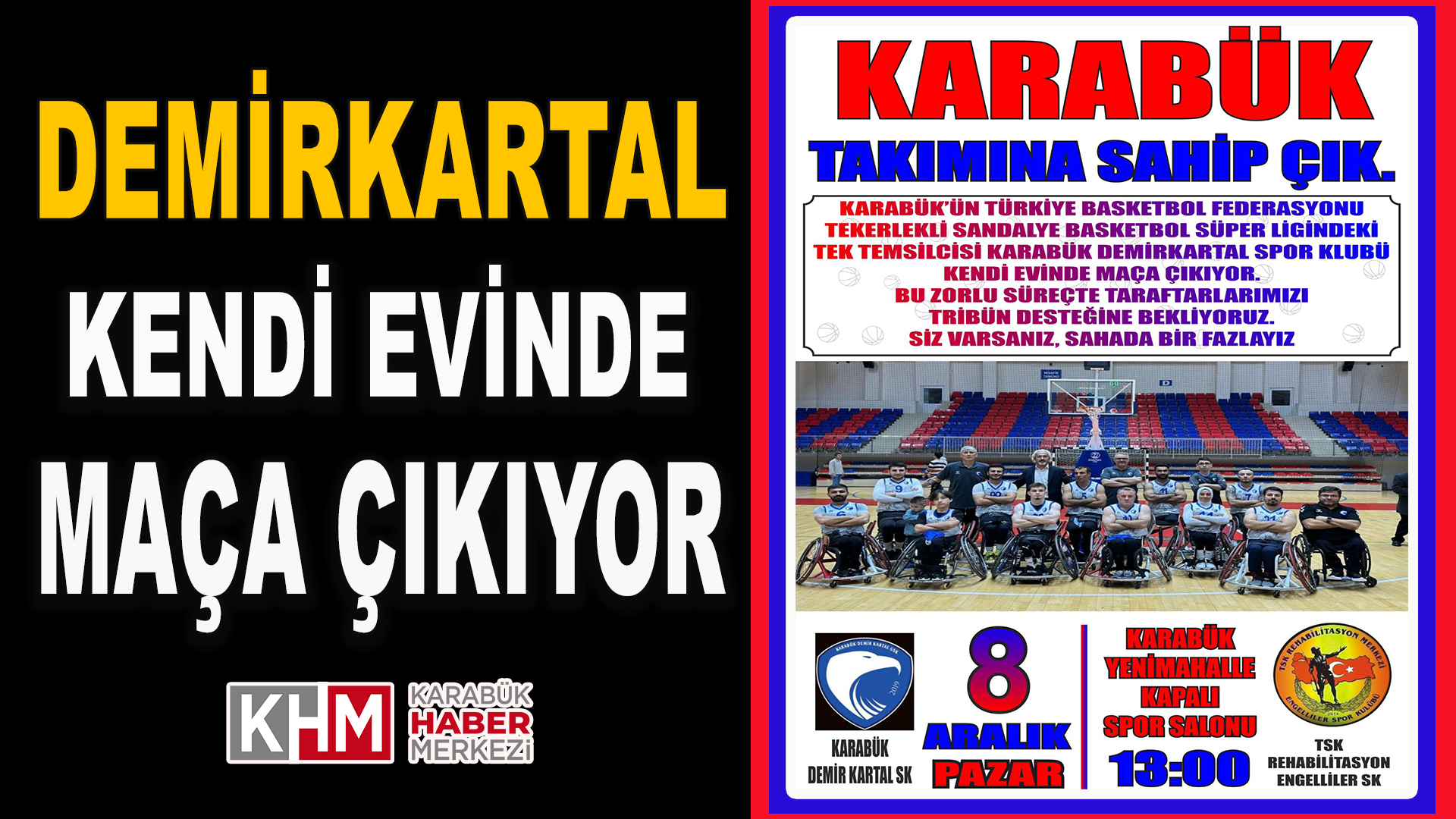 KARABÜK TAKIMINA SAHİP ÇIK