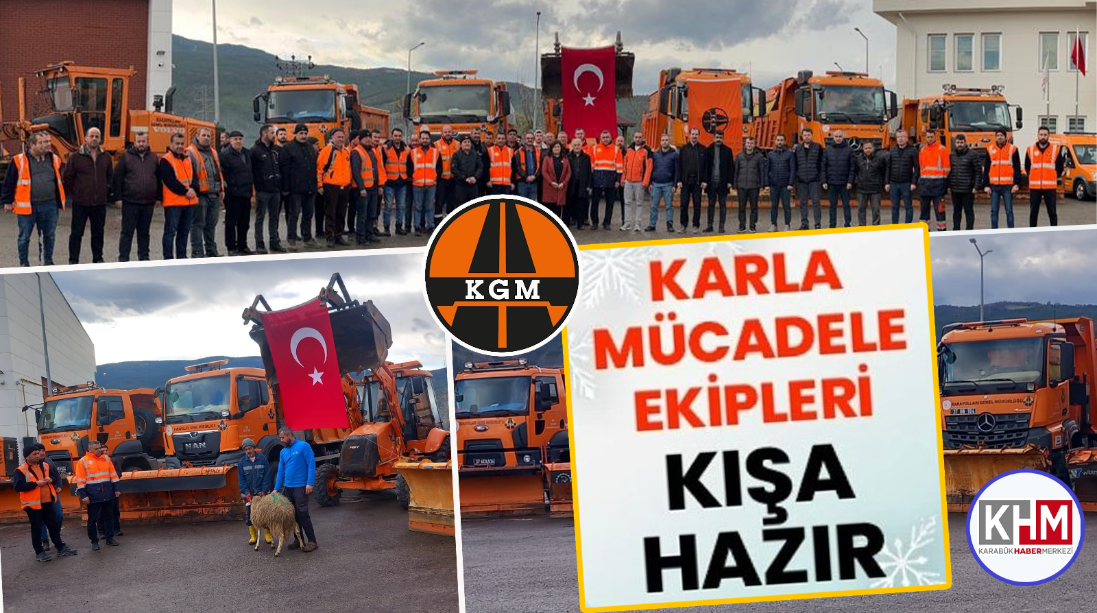 Karayolları Personeli Kurban Kesti