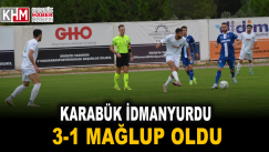 Karabük İdmanyurdu Spor Deplasmanda 3-1 Mağlup Oldu