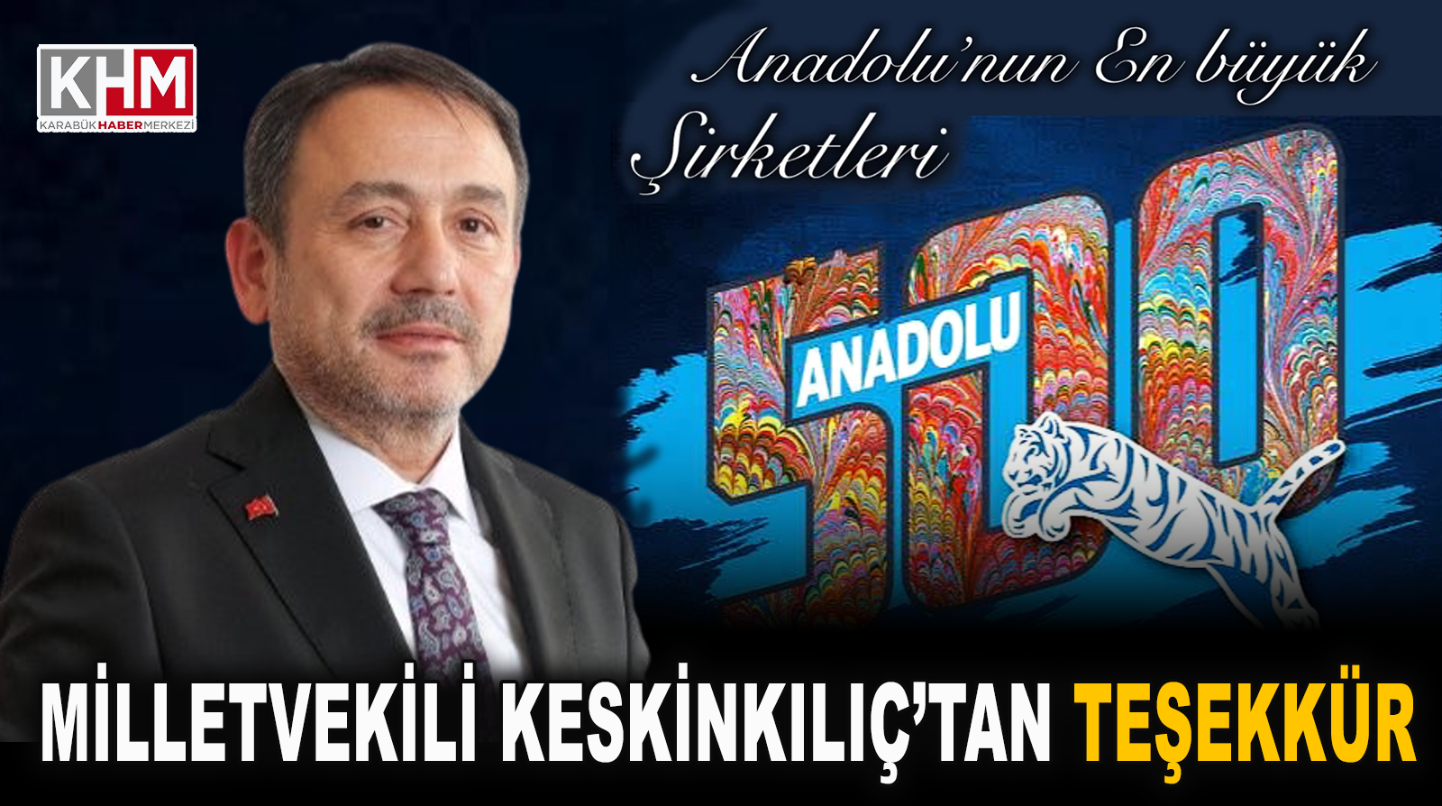 Milletvekili Keskinkılıç’tan teşekkür