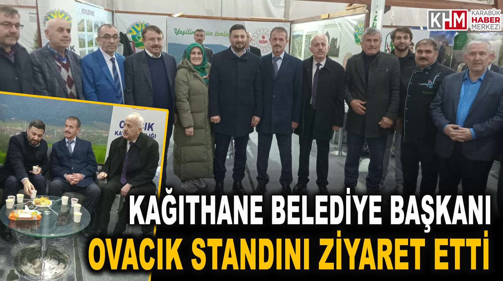 Kağıthane Belediye Başkanı Ovacık Standını ziyaret etti