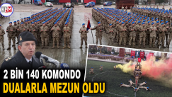 2 bin 140 komando dualarla mezun oldu