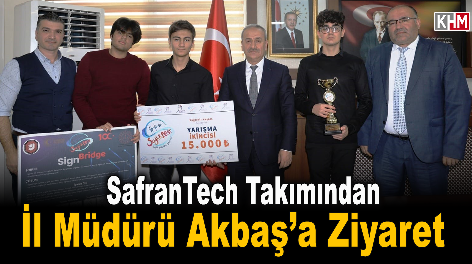 SafranTech Takımından Akbaş’a Ziyaret