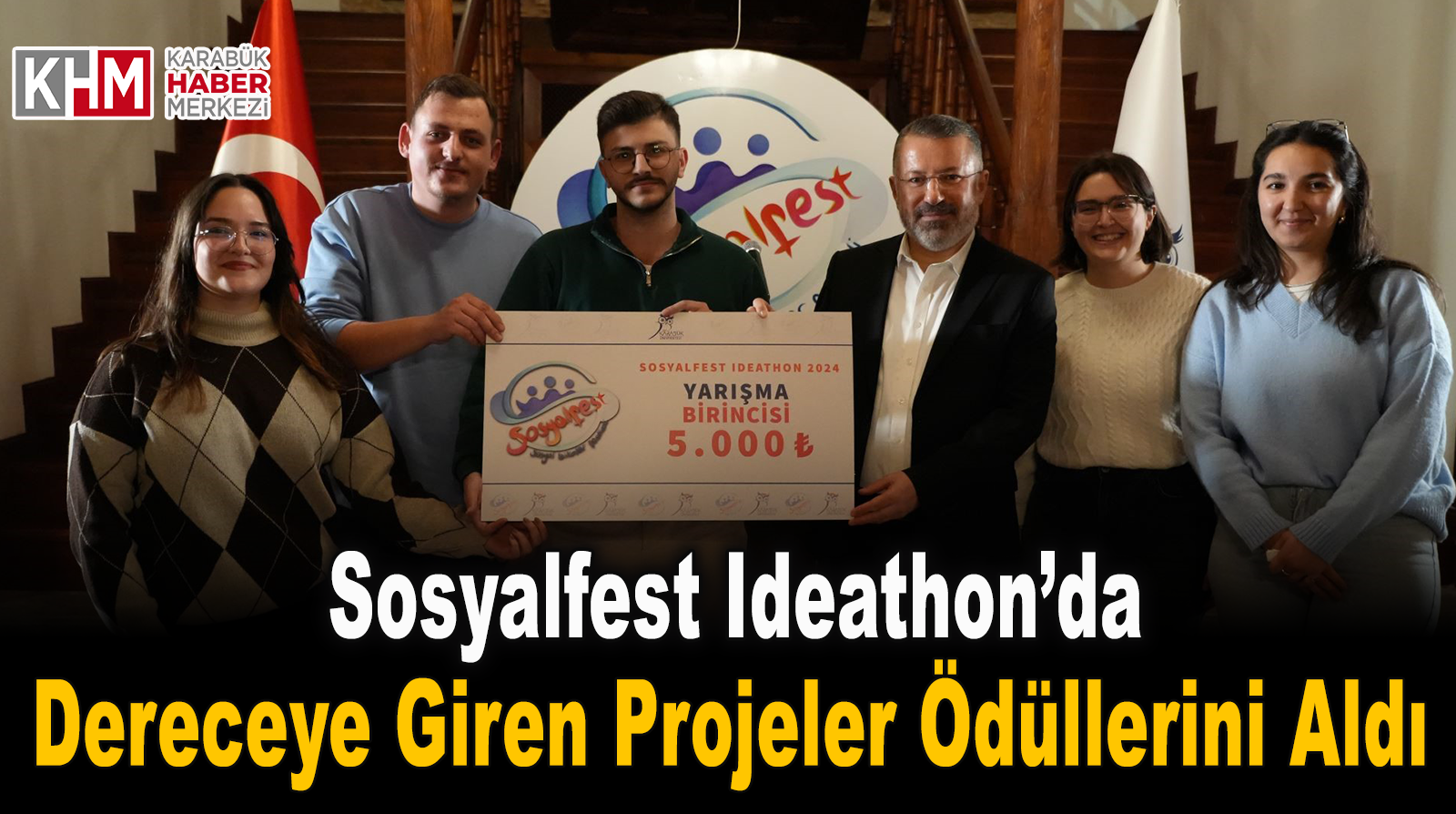 Sosyalfest Ideathon’da dereceye giren projeler ödüllerini aldı