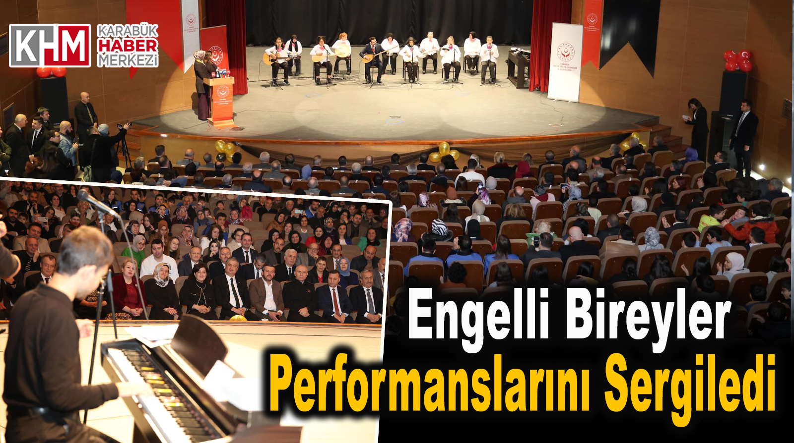 Engelli Bireyler Performanslarını Sergiledi