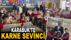 Karabük’te karne sevinci