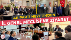 AK Parti heyetinden İl Genel Meclisi’ne ziyaret