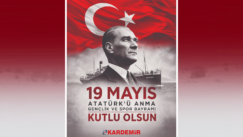 KARDEMİR’DEN 19 MAYIS MESAJI