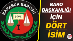 Baro Başkanlığı için Dört İsim