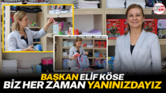 Başkan Elif Köse: “Çocuklar, hayallerinizden asla vazgeçmeyin! Biz her zaman yanınızdayız”
