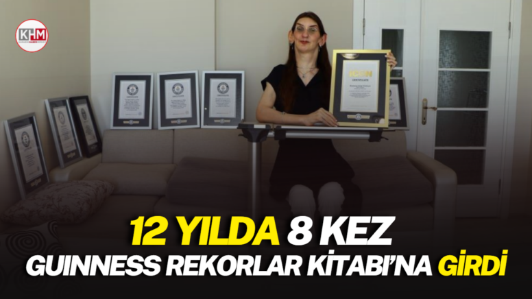 12 yılda 8 kez Guinness Rekorlar Kitabı’na girdi
