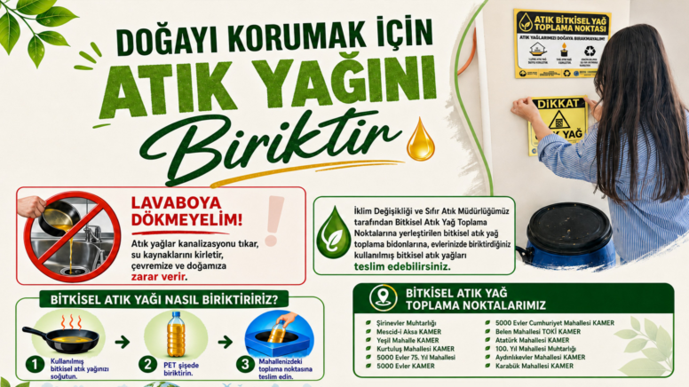 BAŞKAN ÇETİNKAYA’DAN SIFIR ATIK İÇİN 12 NOKTADA GERİ DÖNÜŞÜM HAMLESİ
