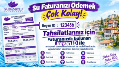 Safranbolu Belediyesinden su faturası ödemelerinde yeni kolaylık