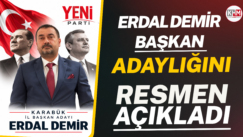 Erdal Demir Başkan Adaylığını Resmen Açıkladı