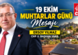 CHP’li Yılmaz Muhtarlar Günü’nü kutladı