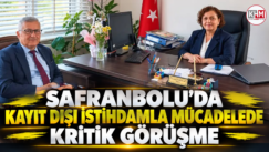 Dursunlar, Sosyal Güvenlik Merkezi Müdürü Çalış ile bir araya geldi