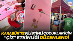 Karabük’te Filistinli Çocuklar İçin “Çiz” Etkinliği Düzenlendi